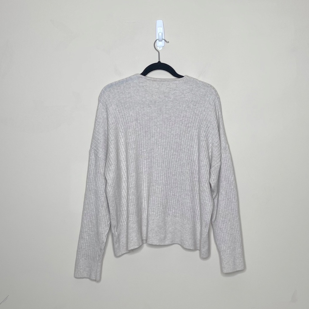 Madewell Cameron Ribbed Cardigan Sweater in Coziest Yarn - Picture 4 of 7